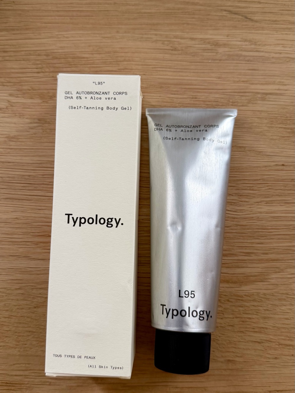 Typology brand L95 Self-Tanning Body Gel